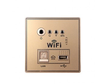 Smart Embedded Wall 150Mbps Wireless Router for Home Use  